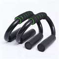 Black Push-Up Stand and Sports Skipping Rope Set