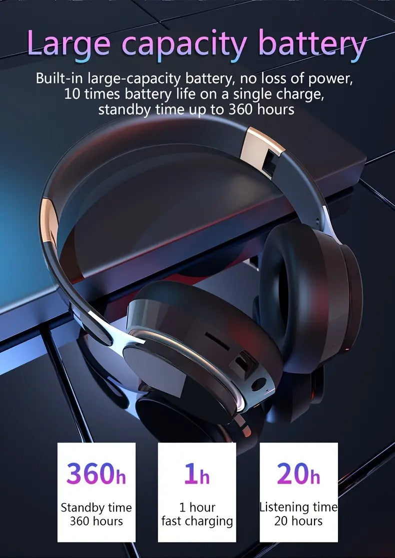 NNETM Wireless Sports Headphones with Long Battery Life