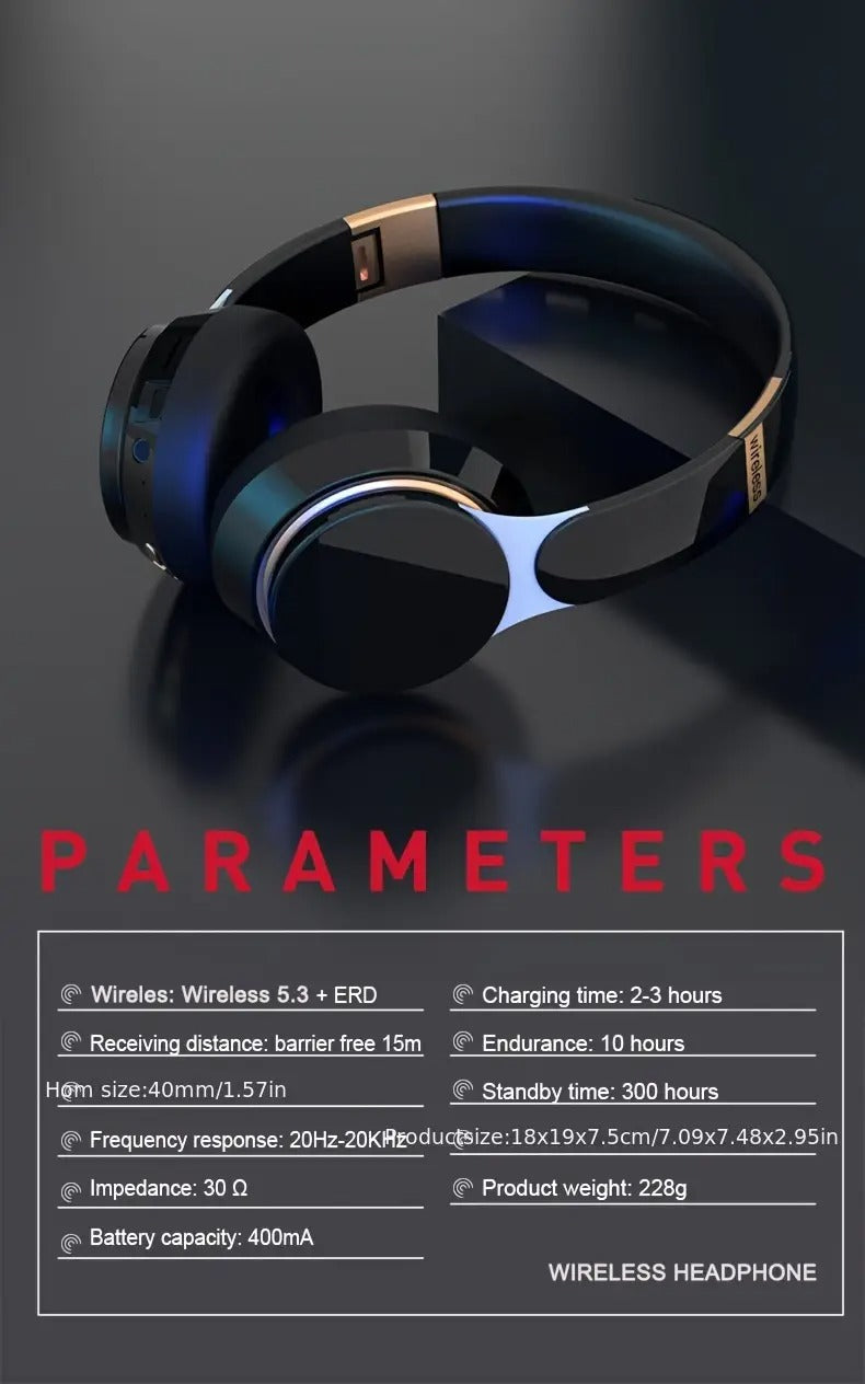 NNETM Wireless Sports Headphones with Long Battery Life