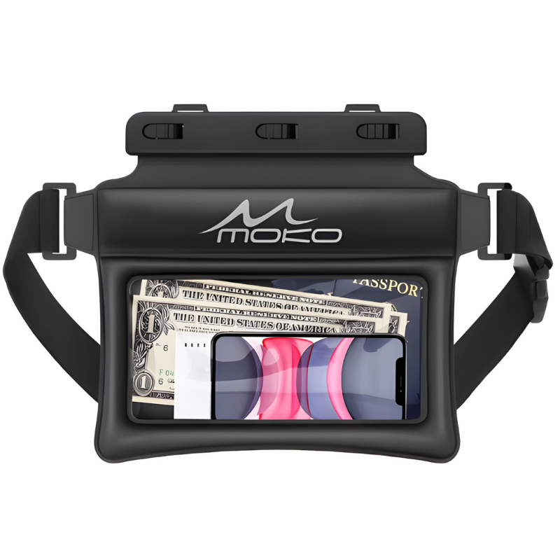 NNEOBA Waterproof Floating Phone Pouch Dry Bag for Water Sports